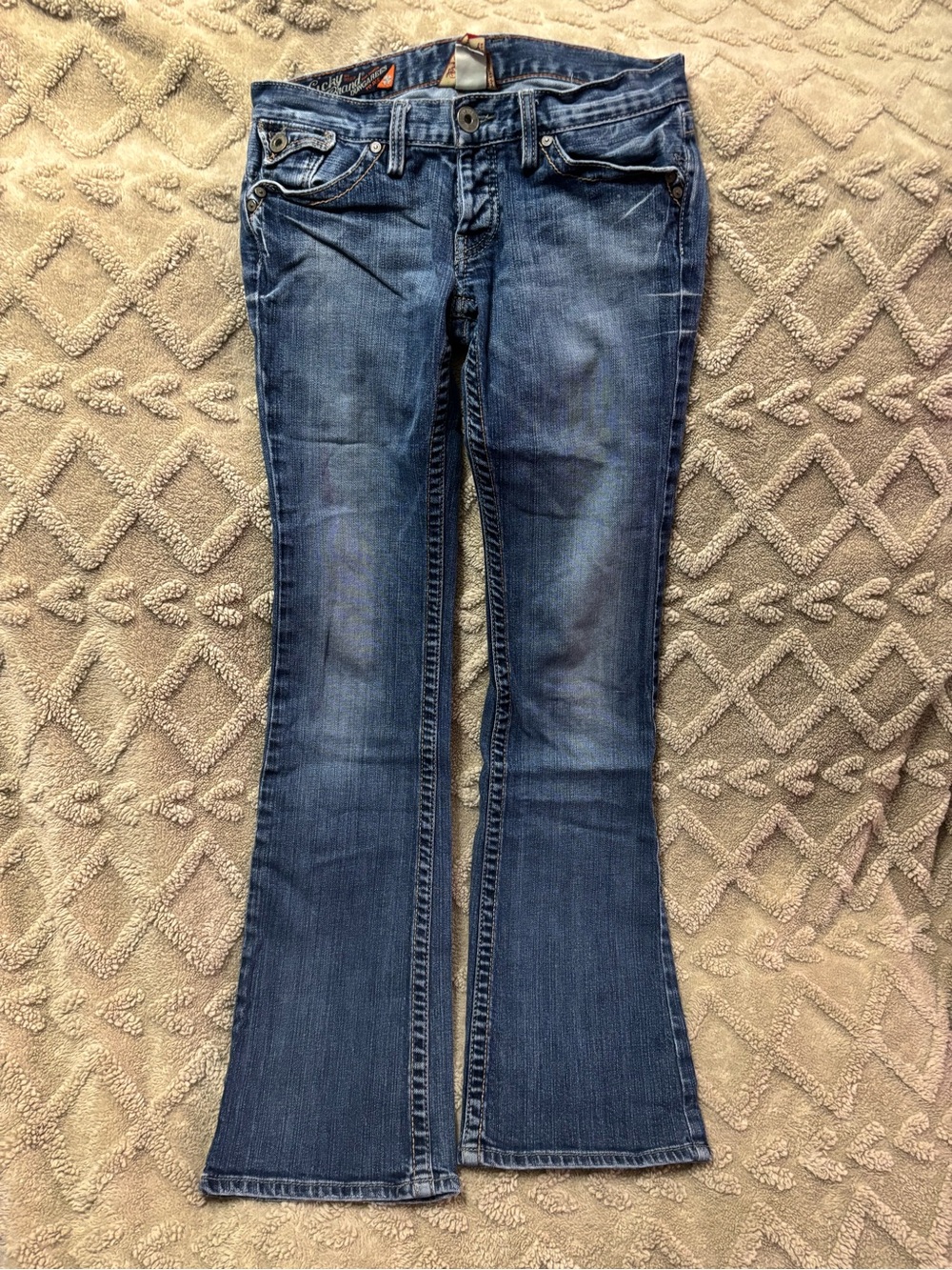 Lucky Brand Women's Dark Blue Flared Jeans